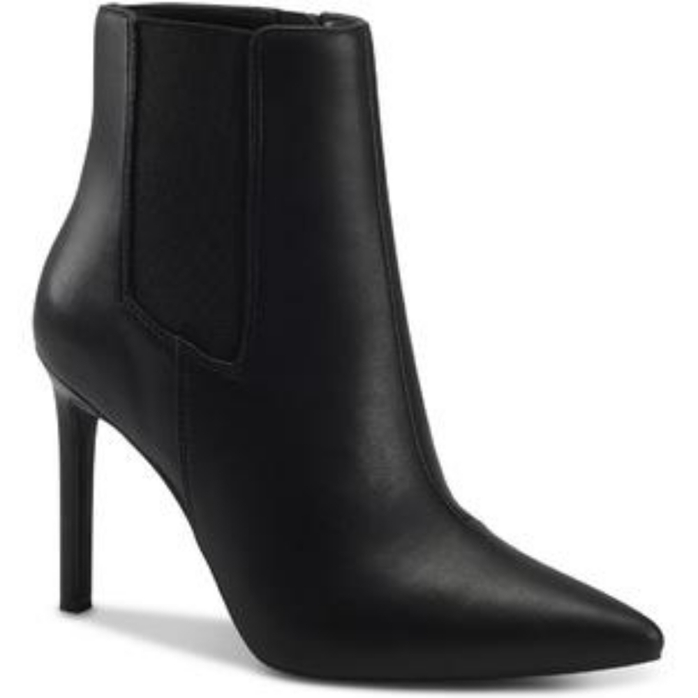 INC International Concepts Katalina Women's Pointed Toe Black Booties Size 10.5